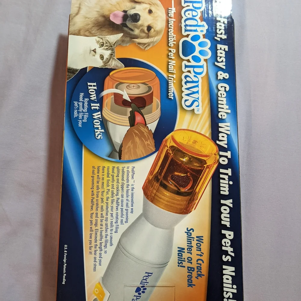 Pedi paws pet nail trimmer